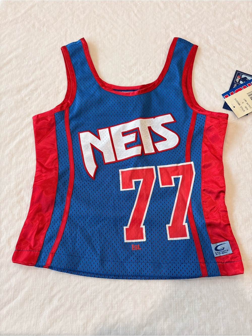 Vintage nba New Jersey nets tank top nwt